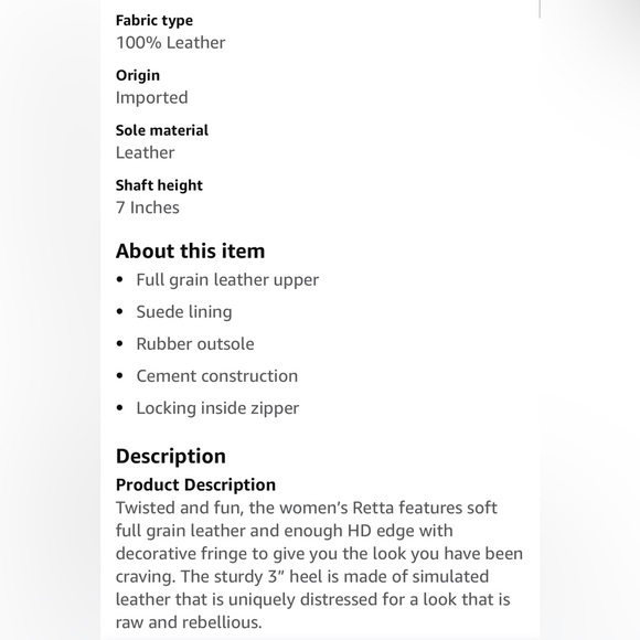 NIB! BLK HARLEY DAVIDSON RETTA BOOTS! - Picture 12 of 12